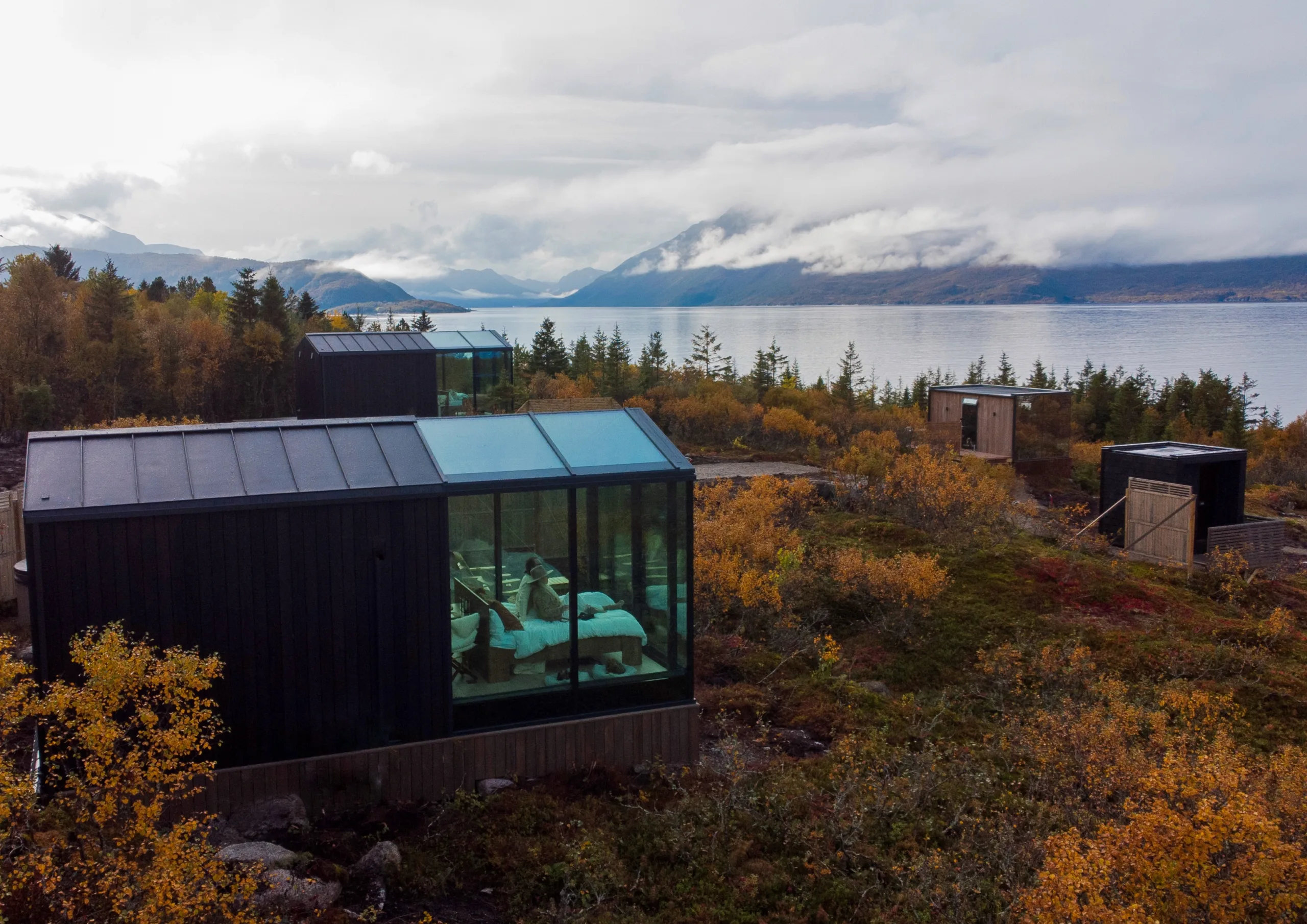 14 Peaks Glass Roof Cabin at WonderInn Arctic